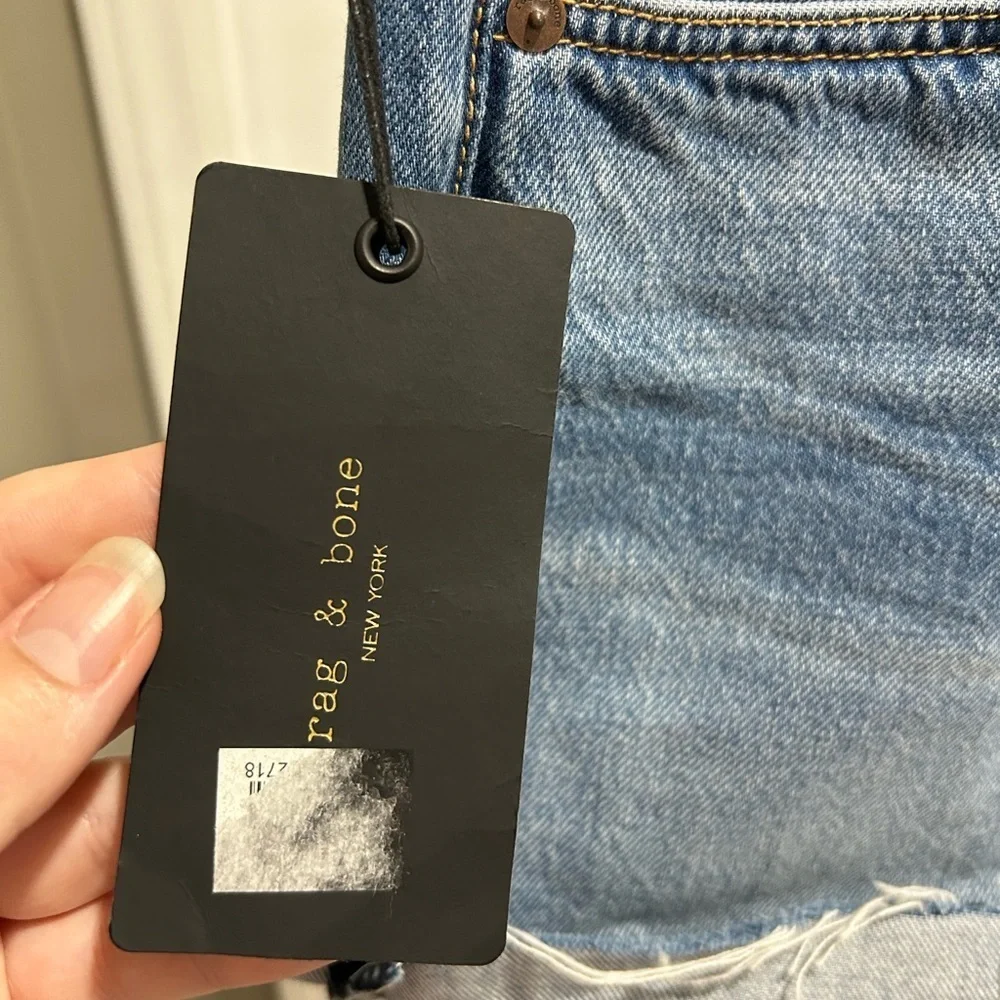 NWT Rag & Bone Dre Low-Rise Short in Clean Peony - Picture 3 of 10